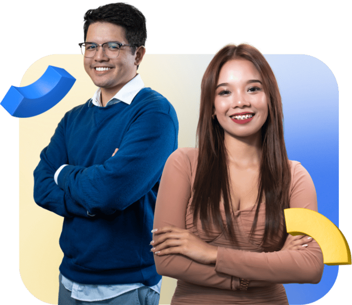 Select VoiceCom Agents with headset doing help desk services